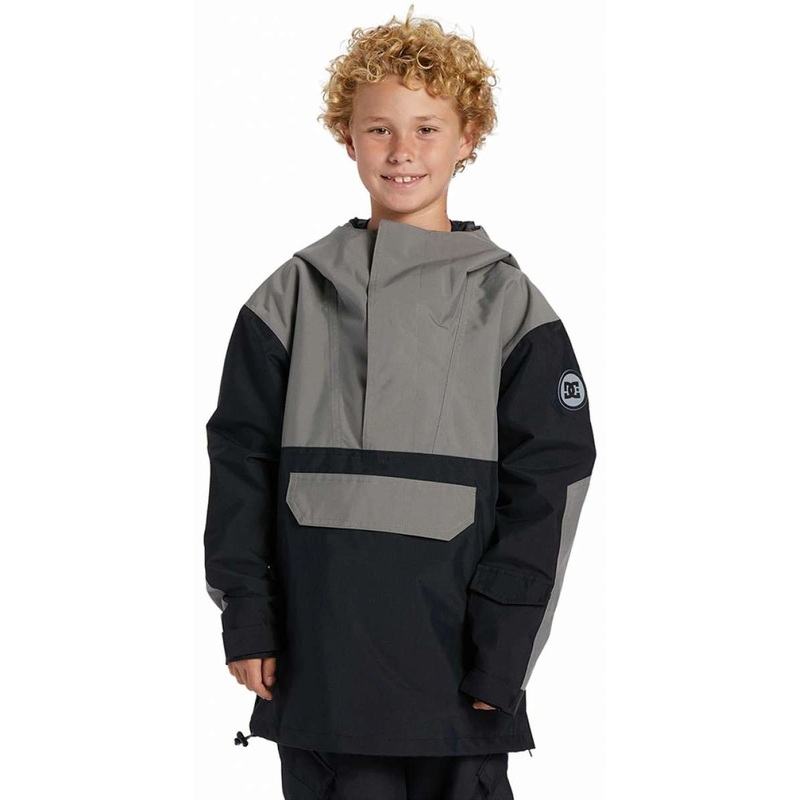 DC Youth 43 Insulated Anorak Jacket 2024 BLACK 10/S