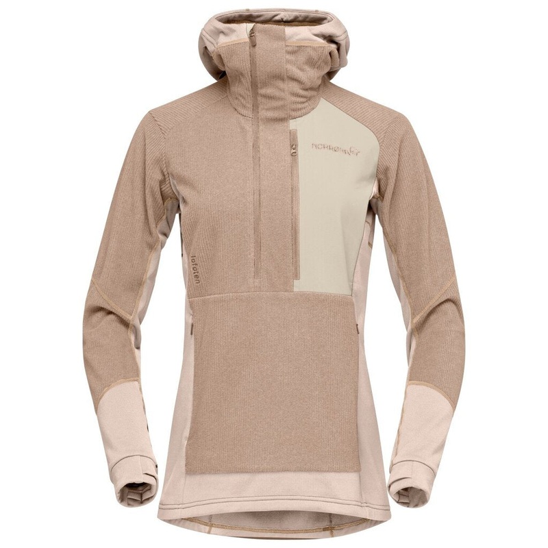 Norrona Women’s Lofoten Thermal Pro Hood M Oatmeal New