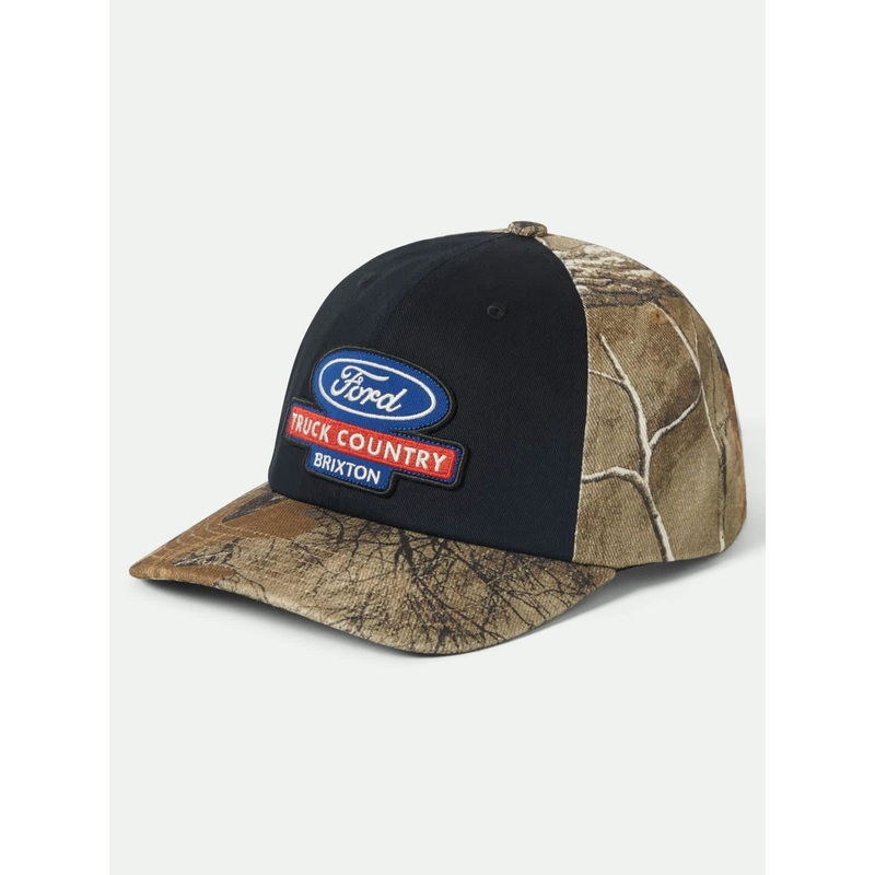 Brixton x Ford Truck Country Hat O/S BURNT RUBBER/CAMO