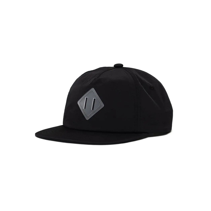 Scout Wrinkeled Nylon Strapback Hat O/S BLACK (0001)