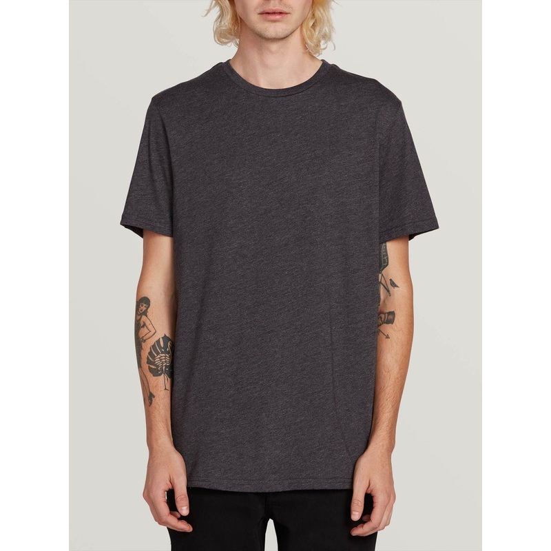 Solid Heather T-Shirt SM CRIMSON (CMS)