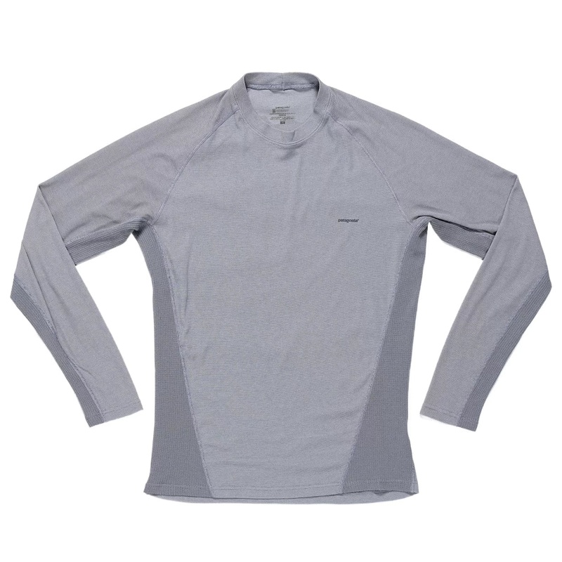 Patagonia Long Sleeve Base Layer – Men’s S Gray