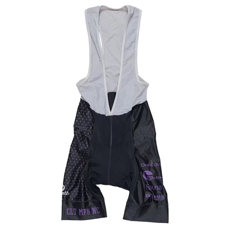 Safetti The Spoke Easy Bib Shorts L Black/Purple
