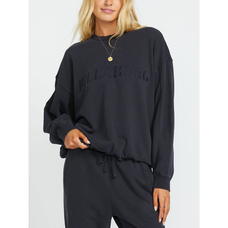 So Typical Kendal Crewneck Sweatshirt XS BLACK PEBBLE (BPB)