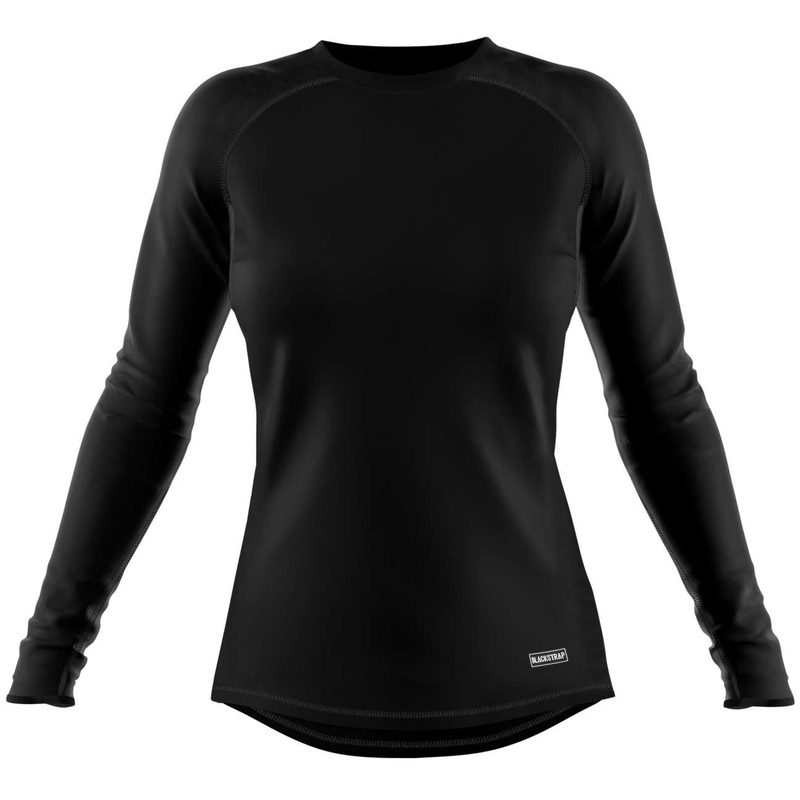 BlackStrap Women’s Pinnacle Crew Top Baselayer 2024 BLACK XS