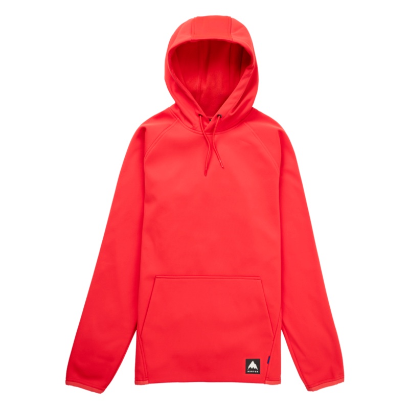 Burton Crown Weatherproof Pullover Fleece L Fiesta Red