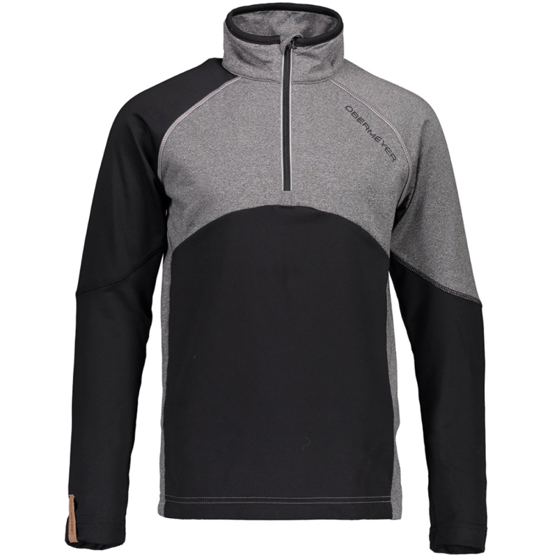 Obermeyer Transport Tech Baselayer Top S Black