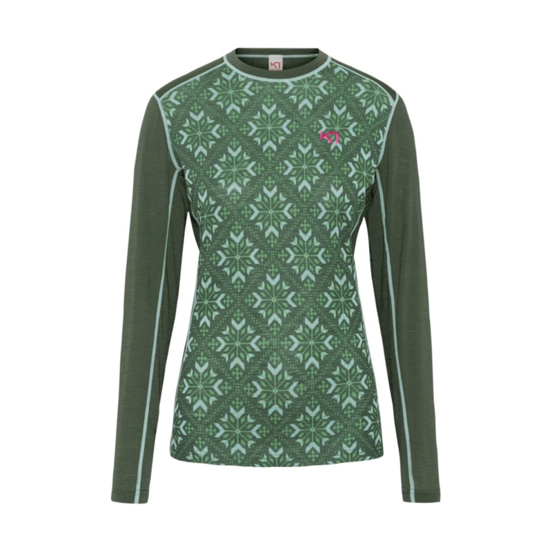 Kari Traa Iselin Womens Long Sleeve 2026 Thyme S