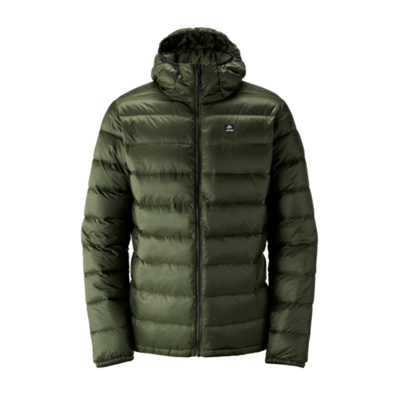 Jones M Re-Up Down Recycled Hoodie Night Green S