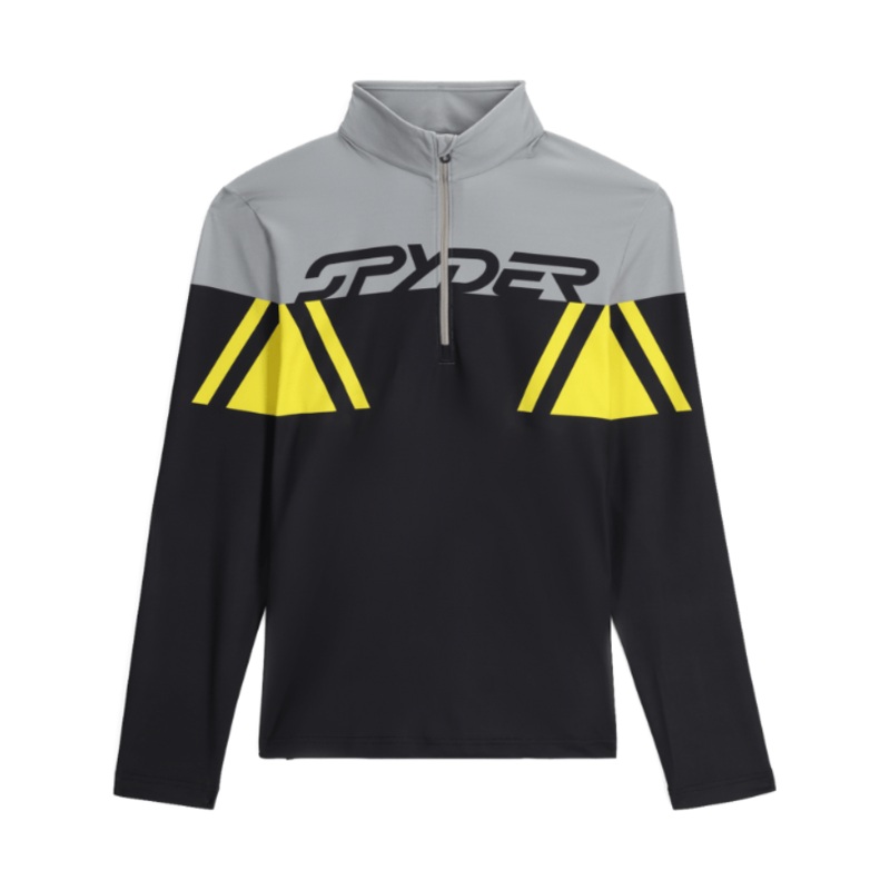 Spyder M Podium 1/2 Zip Graphic Acid Yellow L