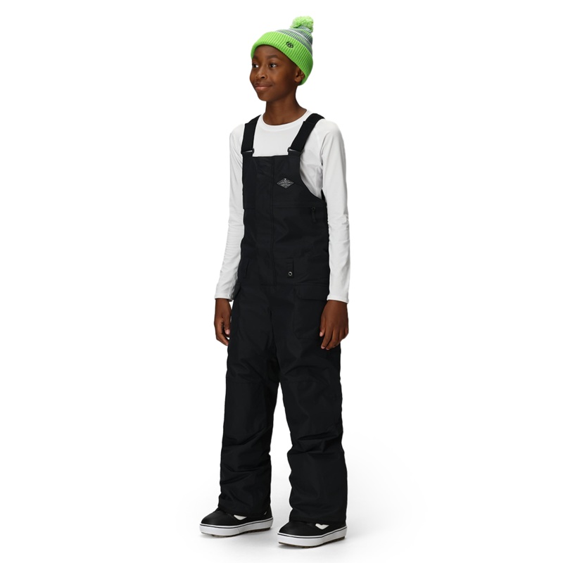 686 Boys’ Frontier Insulated Bib 2026 BLACK XS
