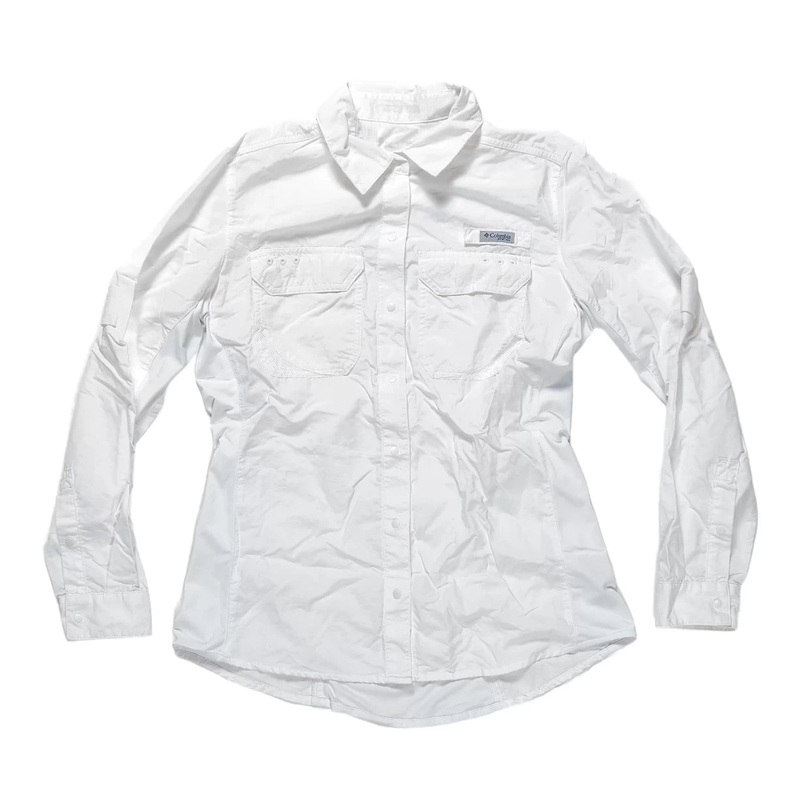 Columbia PFG Long Sleeve Shirt – Women’s Estimated M White