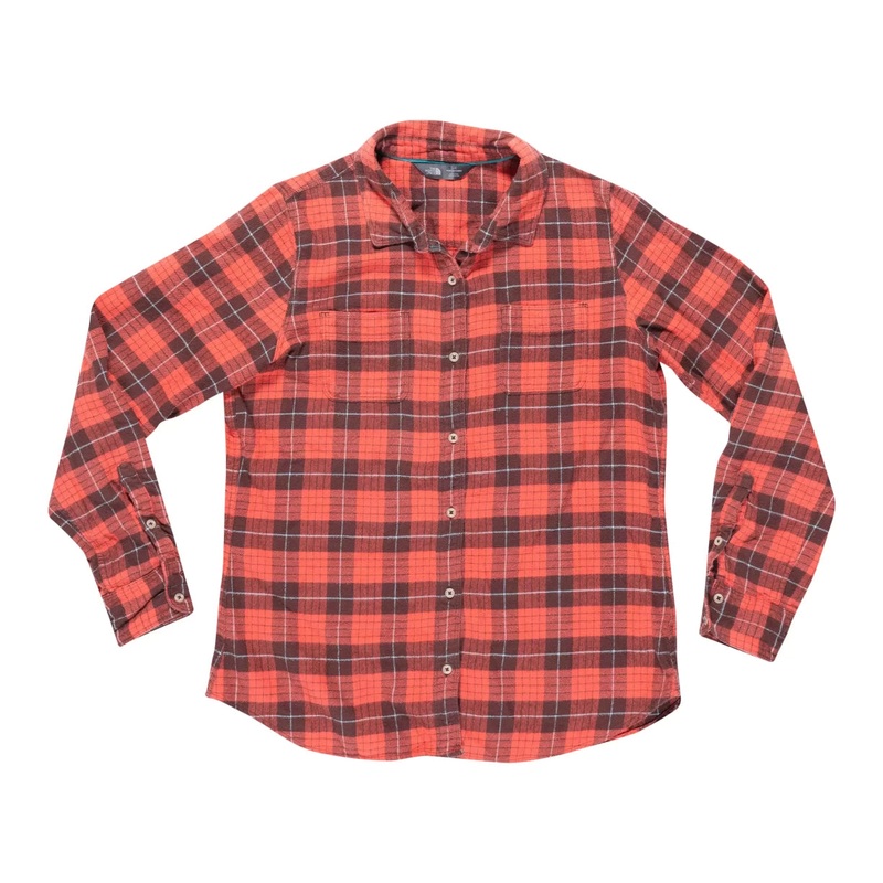 The North Face Cotton Flannel L Plaid