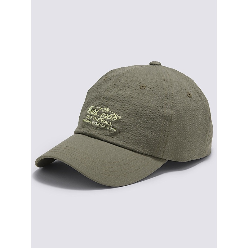 1966 Curved Bill Jockey Strapback Hat O/S INCENSE (4MG)