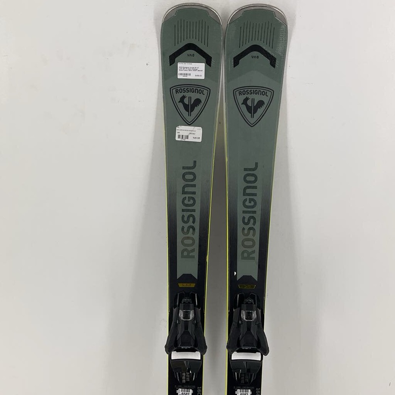 2026 Rossignol Arcade 84 w/ Look SPX 12 Demo Bindings 160cm Green/Yellow Used