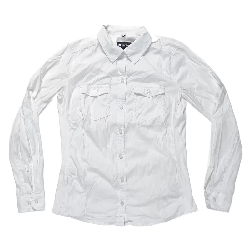 Marmot Annika Long Sleeve Top – Women’s S White