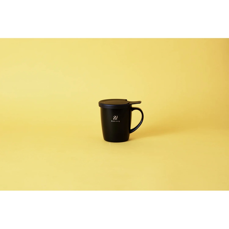 Zebrang Outdoor Double Wall Coffee Maker Mug,  300ml Black
