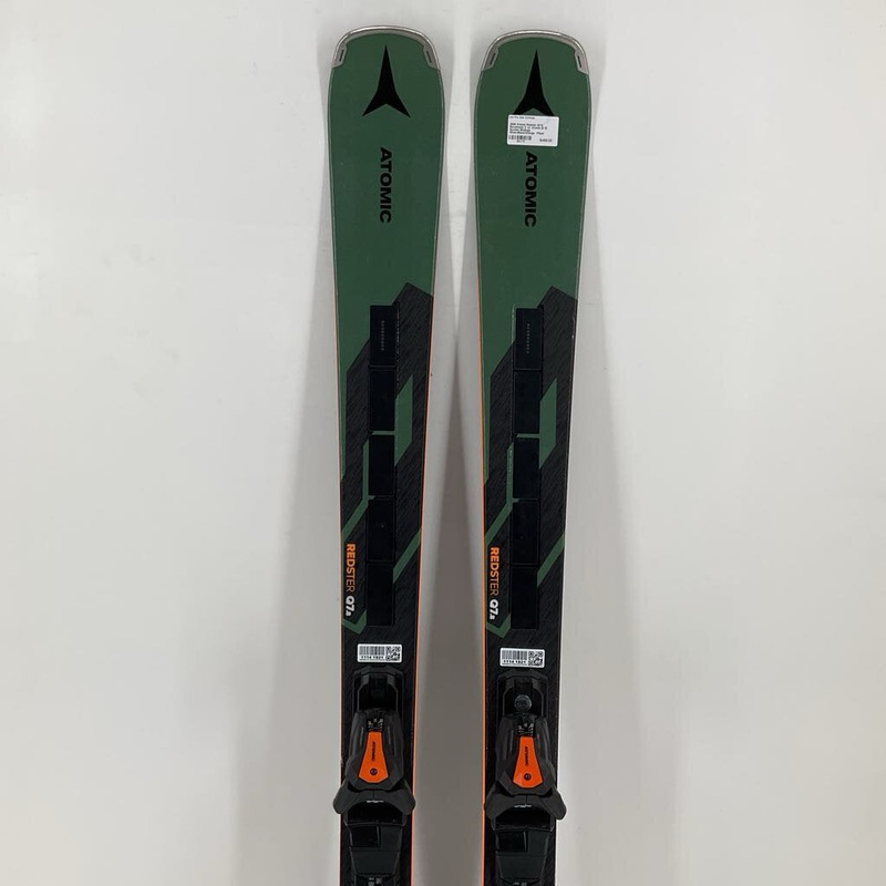 2026 Atomic Redster Q7.8 Revoshock C w/ Atomic M 12 System Bindings 181cm Green/Black/Orange Used