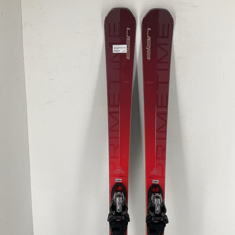 2025 Elan Primetime 55 FX w/ Elan EMX 12 Demo Bindings 179cm Red Used