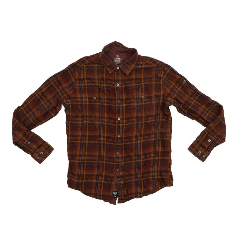 KUHL Flannel Long Sleeve Shirt M Multi