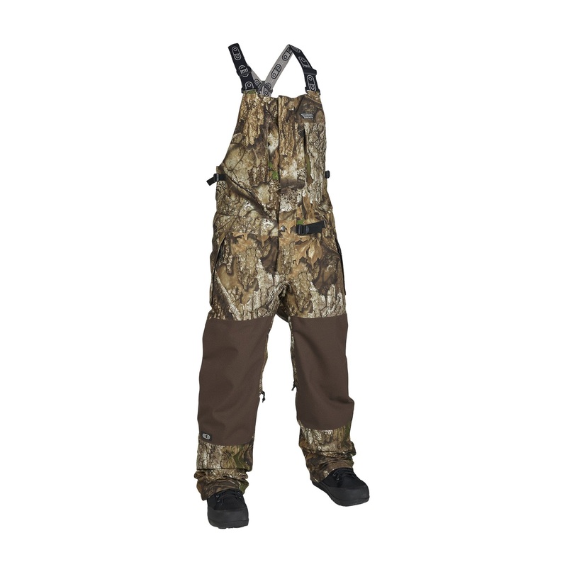 Airblaster Men’s Stretch Krill Bib APX Realtree APX S