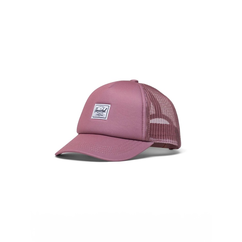 Whaler Cotton Mesh Snapback Hat (Toddler) O/S BLACK (00001)