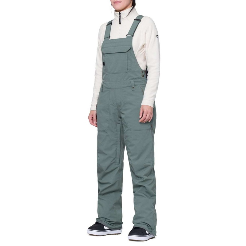686 Women’s Black Magic Insulated Bib 2024 CYPR GRN XS