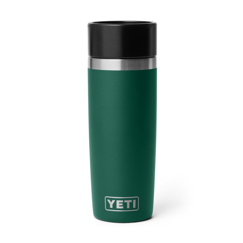 Rambler 473 ml Travel Bottle With Commuter Cup BLACK FOREST GREEN