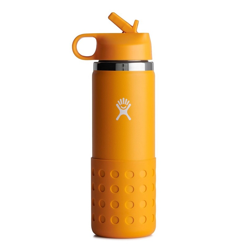 20oz Starfish Kids Wide Mouth with Straw Lid & Boot Bottle (Little Kids) 20OZ STARFISH