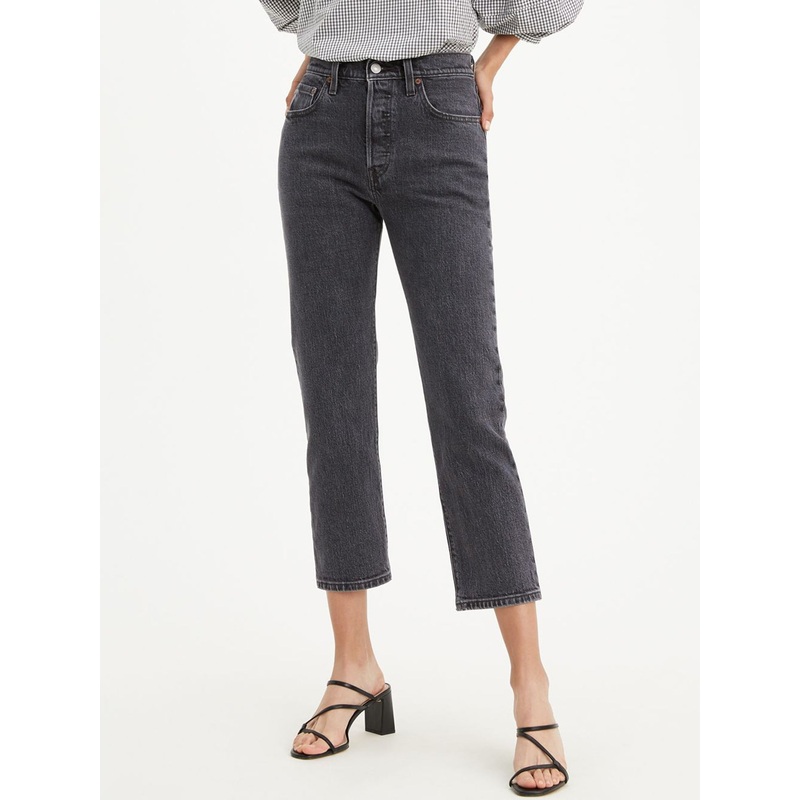 501 Tapered Straight Fit Crop Jeans 24X26 CABO FADE (0111)