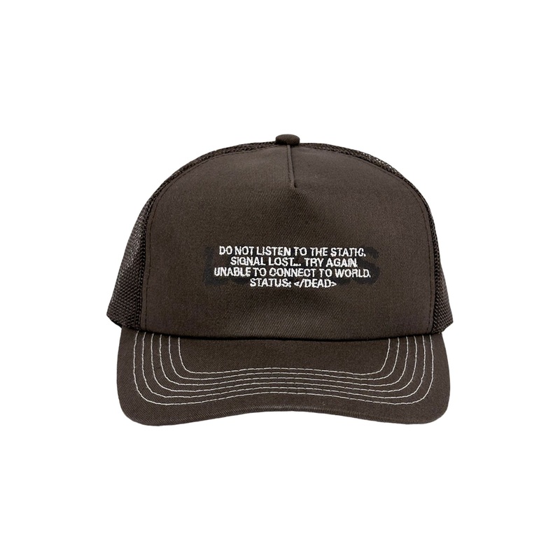 Warning Trucker Hat O/S BROWN