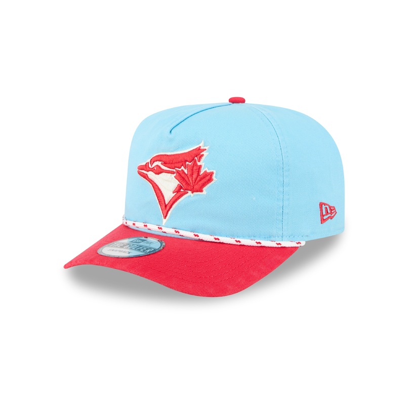 New Era Toronto Blue Jays Canada Day July 1st Golfer Snapback Hat OS