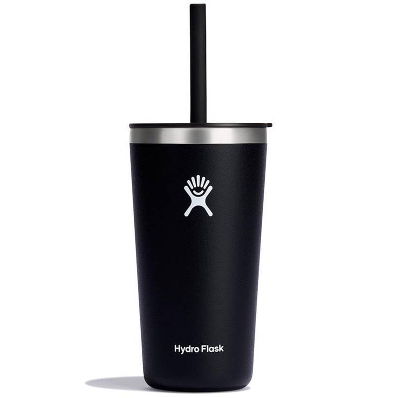 20oz All Around  Straw Lid Black Tumbler 20OZ BLACK
