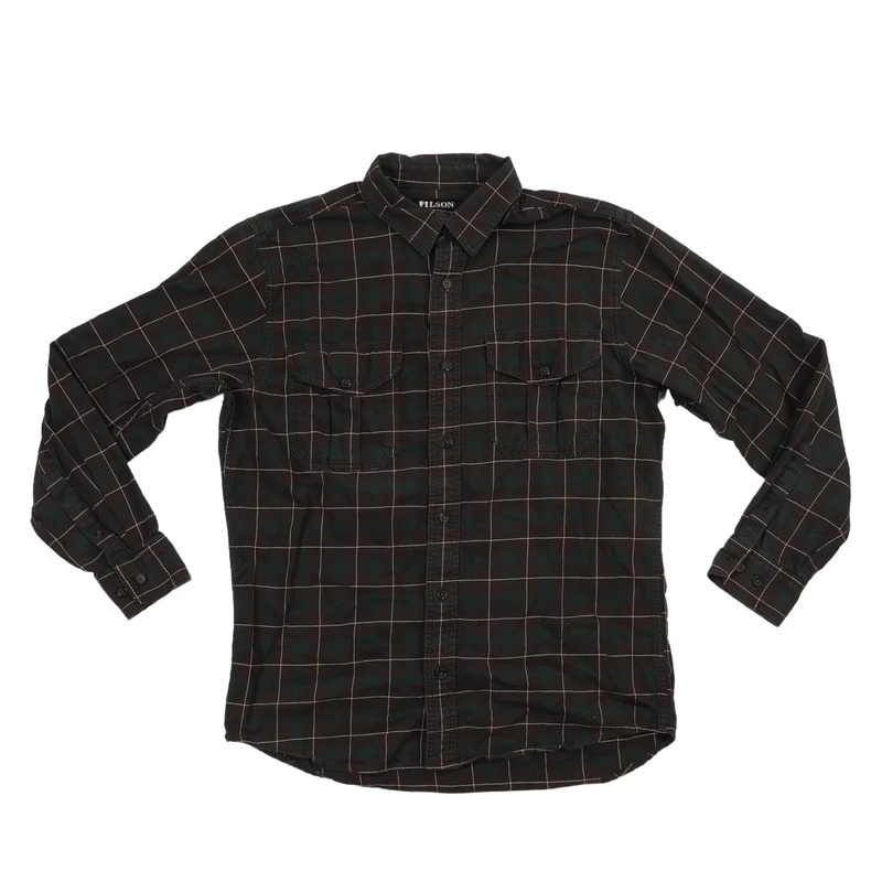 Filson Lightweight Alaskan Guide Shirt – Men’s M Green