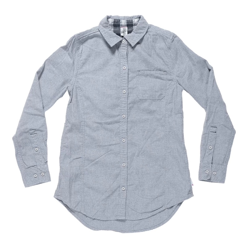 Stio Dovetail Flannel Cabin Shirt – Women’s S Gray