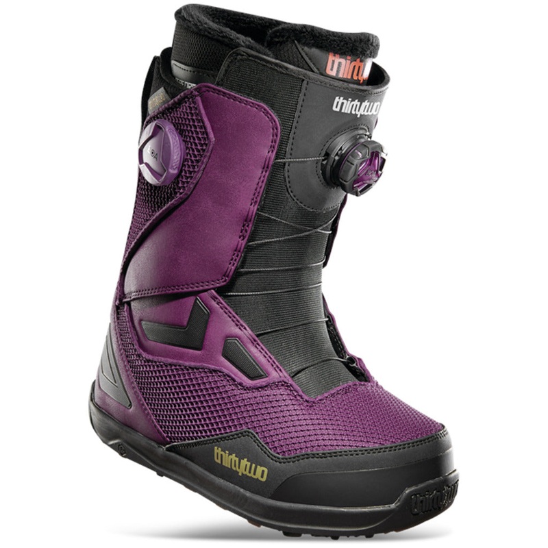 2022 Thirtytwo Women’s TM-2 Double BOA Snowboard Boots Purple 8 New