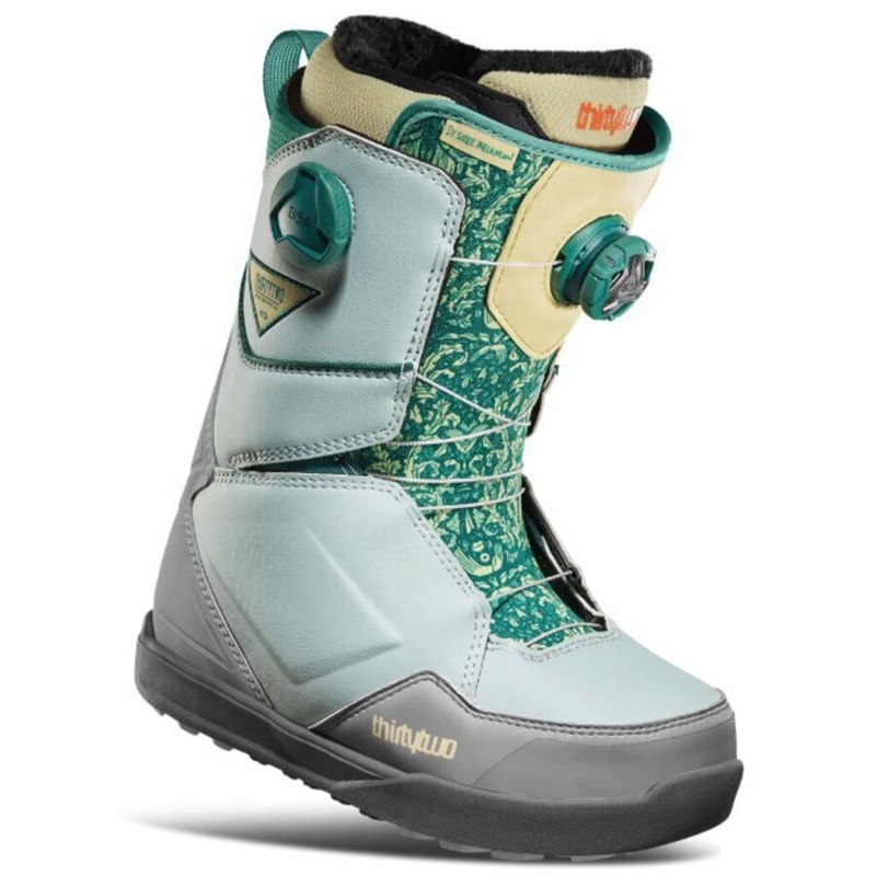 2023 Thirtytwo Women’s Lashed Double BOA Melancon 5.5 Grey/Green Used