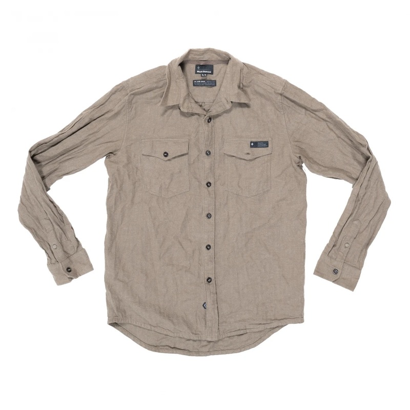 Black Diamond Sentinel Flannel Shirt – Men’s M Tan