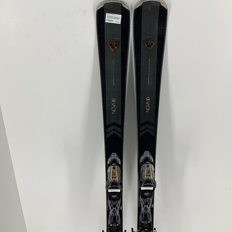 2026 Rossignol Women’s Nova 10 w/ Look Xpress 10 Demo Bindings 156cm Black/Gold Used