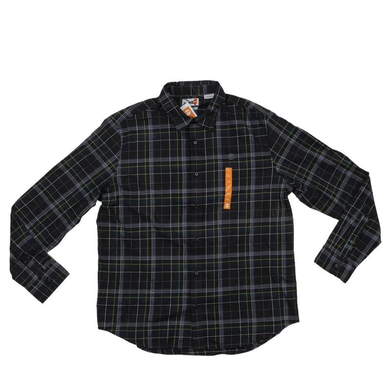Timberland Poplin Check Shirt XL Multi