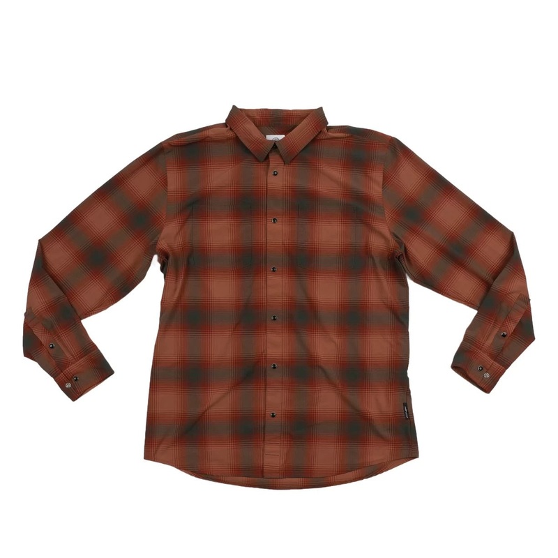Flylow Tech Flannel – Men’s XL Brick
