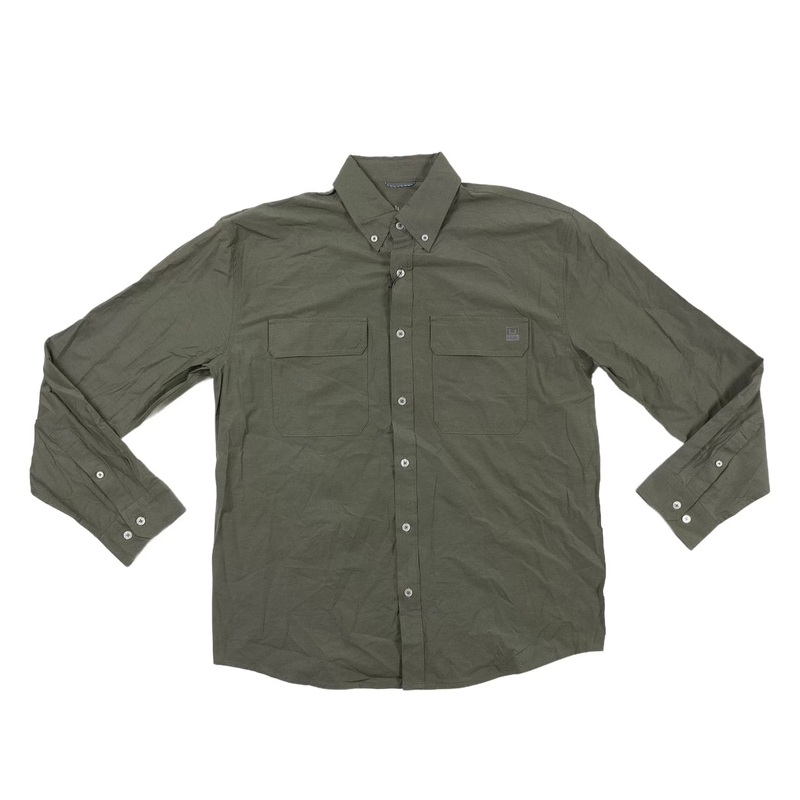 Huk Next Level Long Sleeve Shirt – Men’s M Moss
