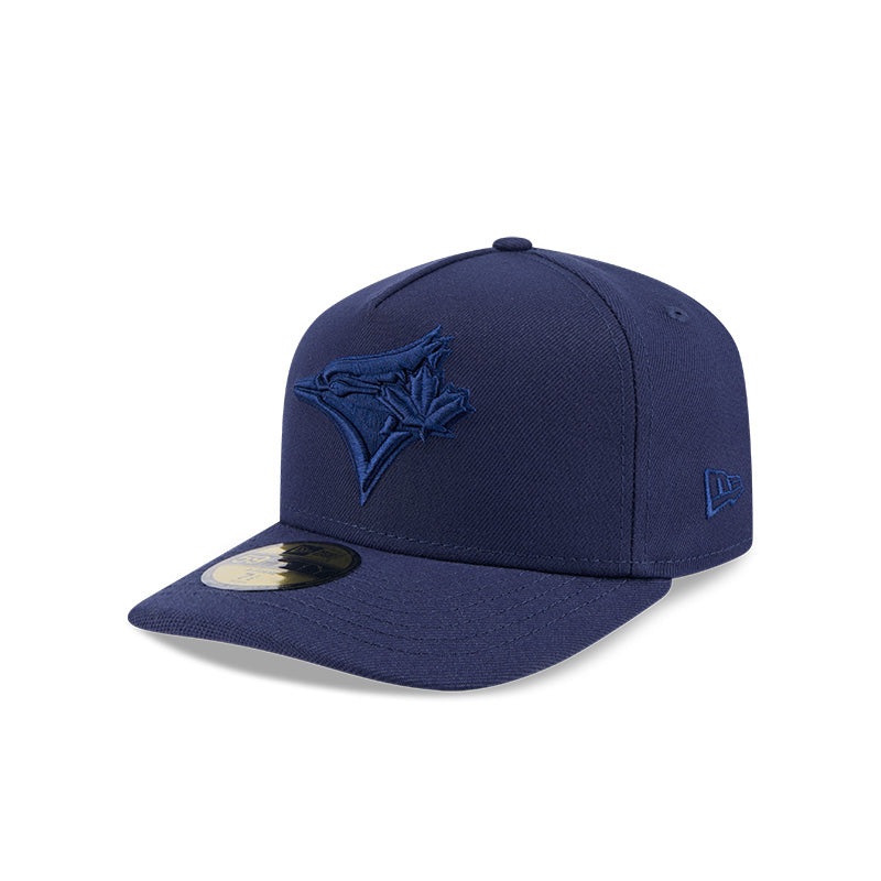 Toronto Blue Jays Color Pack Tonal A-Frame 59FIFTY Fitted Hat NAVY 7 1/4