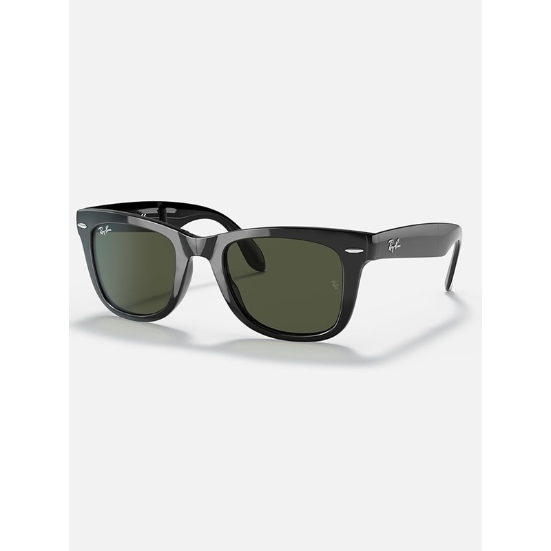 Wayfarer Folding Black/Green Classic G-15 Sunglasses 54 BLACK/GREEN