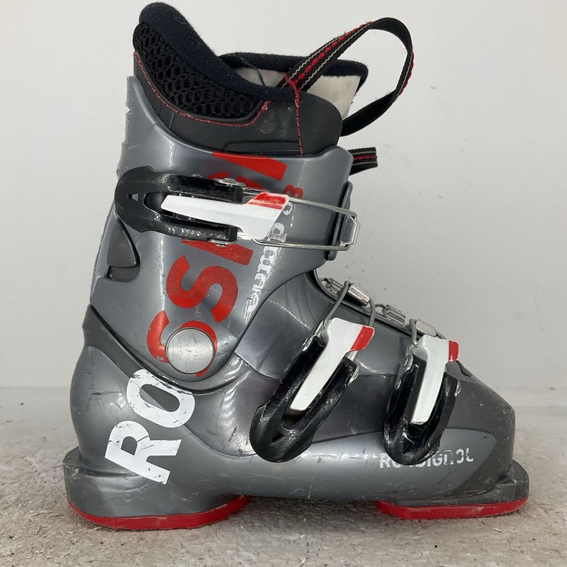 Rossignol Comp Junior 3 19.5 Grey/Red/White Used