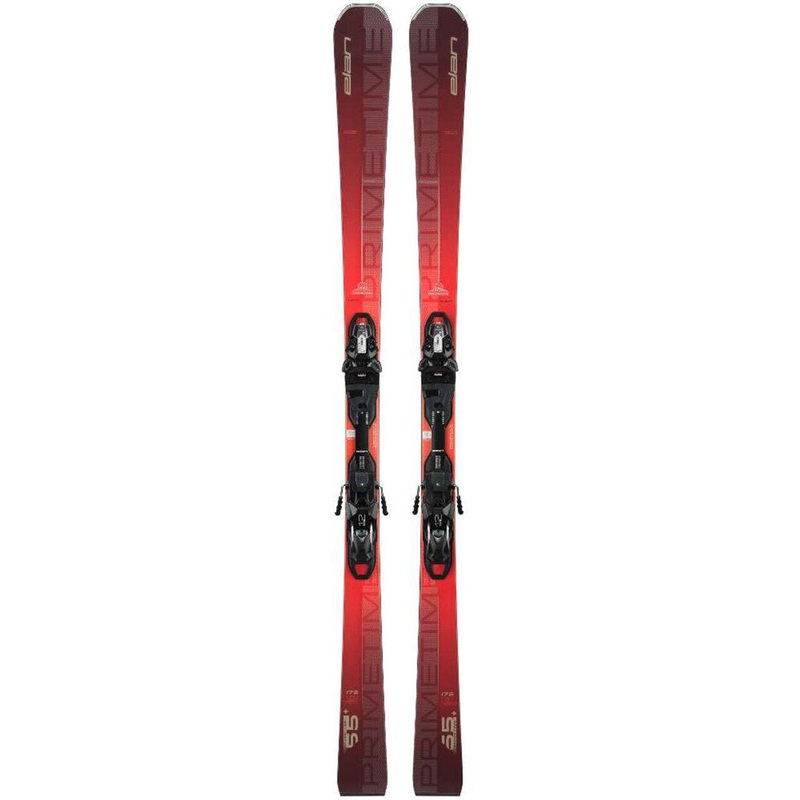 2025 Elan Primetime 55 FX w/ Elan EMX 12 Demo Bindings 172cm Red New
