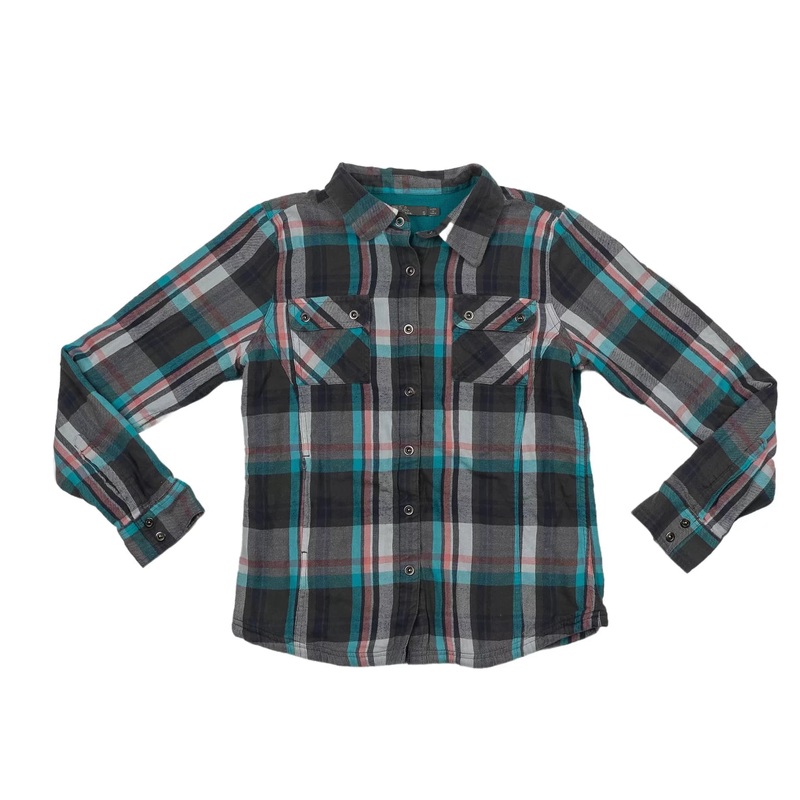 PrAna Bridget Lined Shirt S Plaid