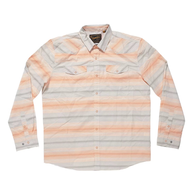 Howler Bros H Bar B Tech Longsleeve – Men’s L Pink