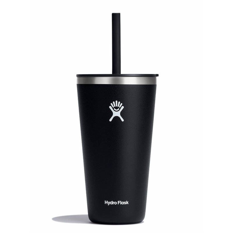 28oz All Around Straw Lid Black Tumbler 28OZ BLACK