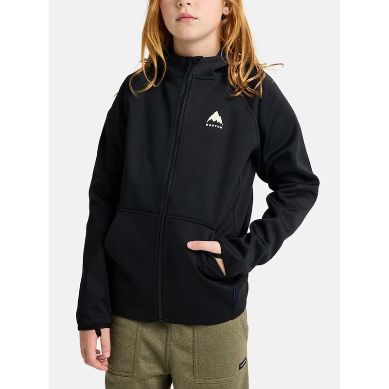 Zip Crown Weatherproof Hoodie (Boys 7-14) LRG SOFT SAGE HEATHER (7E3)